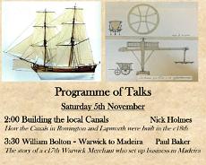 Exhibition 2016 programme A5 2016 Exhibition talks programme