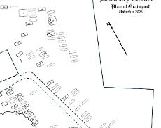 Baddesley Clinton Plan East Plan of the Eastern portion of the graveyard