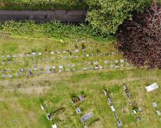 Cremation Plots Cremation plots in St Mary's new graveyard