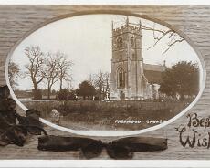 Packwood church . 1913 Packwood Church c1913