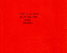 Honiley Inscriptions BMSGH Front Cover Old survey of Honiley Graveyard inscriptions by BMSGH, full document is downloadable by clicking here