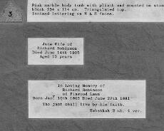 Grave 3 Grave 3: Robinson