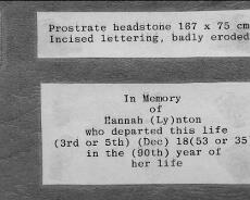 Grave 30 Grave 30: Lynton
