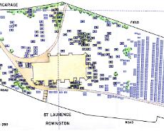 Map - v5 2025 Plan of Churchyard - updated Feb 2025