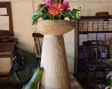 P1000901 Font decorated for Harvest Festival Sept 2010