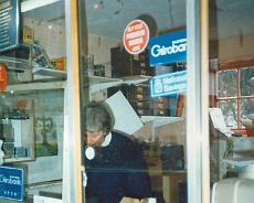 Shrewley01_0021a Hatton Post Office just before its closure in March 1987 - Mrs Chapman