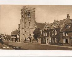 Henley-2 St Johns Church and the former rectory, Henley