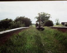 S5317 Old footbridge between Rowington and Lowsonford being prepared for demolition