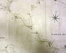 P1020356 Enclosure Map 1824 - Rowington