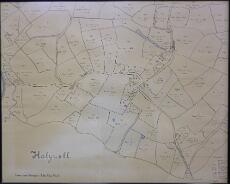 P1020258 Holywell field names from 1848 Tithe Map