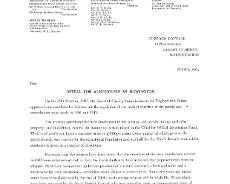 250408_0002 Appeal to local residents to raise funds to improve the Rowington Almshouses in 1964