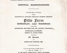 Pitts farm1 Pitts Farm sale 1975