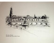 image00024 Drawing from Souvenir Programme from opening of rebuilt Memorial Theatre on 23rd April 1932