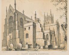 20131118_0004 St Mary's Warwick, North East view