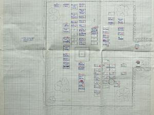 Wroxall Burial Ground Map