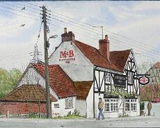 DSC02205 The Navigation Apr 1988. Original painting by Arthur Lockwood