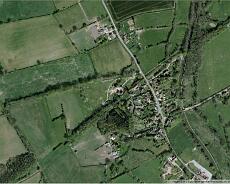 Railway Lowsonford Google Google Earth view of the course of the Rowington to Henley branch line through Lowsonford