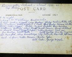 S3706 Names for School group 1920/21