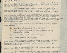 140718_0073 Rowington Home Guard standing orders. Full document as PDF file here