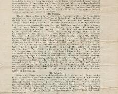 140718_0041 Church service sheet from special remembrance service 1919